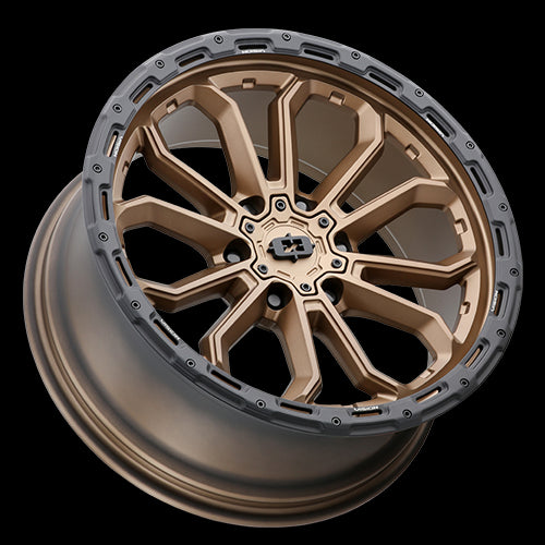 20x9 Vision 405 Korupt Satin Bronze 6x139.7 6x5.5 ET12 Wheel Rim - 0