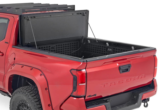 Rough Country Hard Tri-Fold Bed Cover 5' For Toyota Tacoma 2WD 4WD 2024