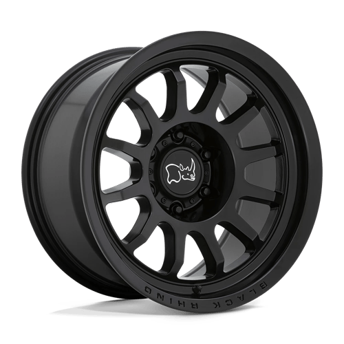 17X9 Black Rhino Rapid Matte Black 6X139.7 6X5.5 ET12 Wheel Rim