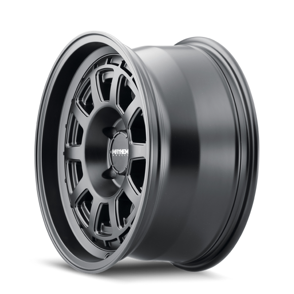 17x8 Mayhem Voyager Matte Black 5x100 ET38 wheel/rim