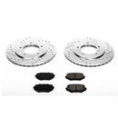 PowerStop Z23 Daily Driver Carbon-Fiber Ceramic Brake Pad and Drilled & Slotted