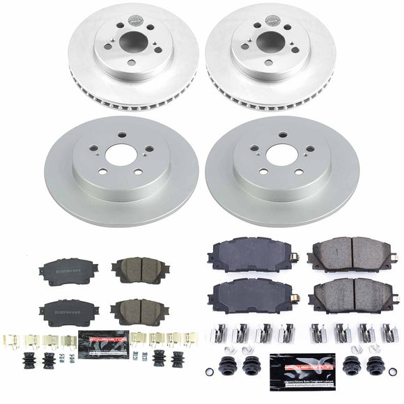 Z23 Daily Driver Premium Carbon-Fiber Ceramic Brake Pad and Fully Coated Rotor K