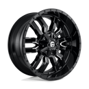 22x10 Fuel Off-Road D595 Sledge Gloss Black Milled 8x180 ET10 CB124.2 Wheel Rim