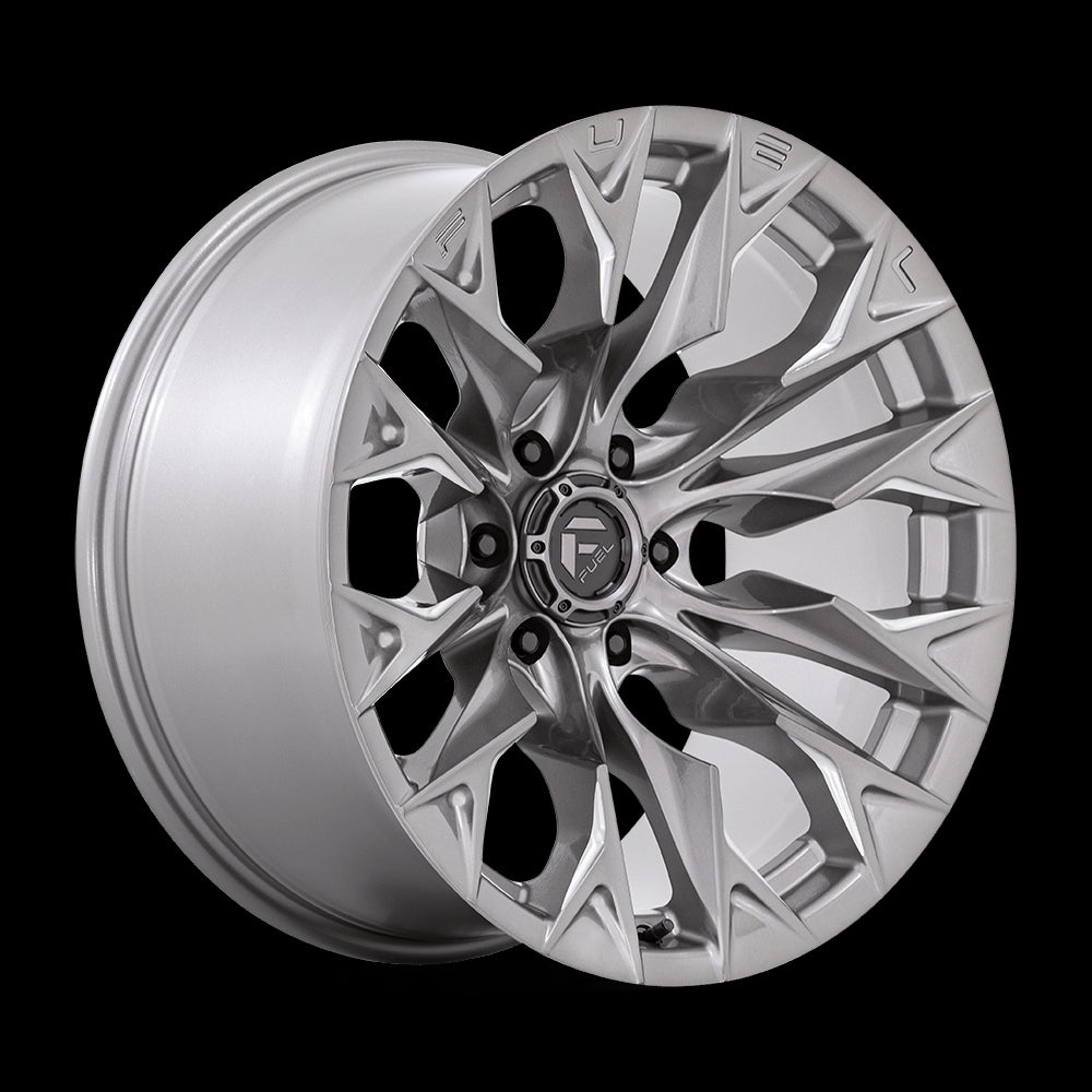 20X9 Fuel 1PC D806 Flame Platinum 8X165.1 8X6.5 ET20 Wheel Rim