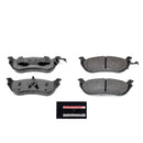 PowerStop Z36 Truck And Tow Carbon-Fiber Ceramic Brake Pads With Hardware
