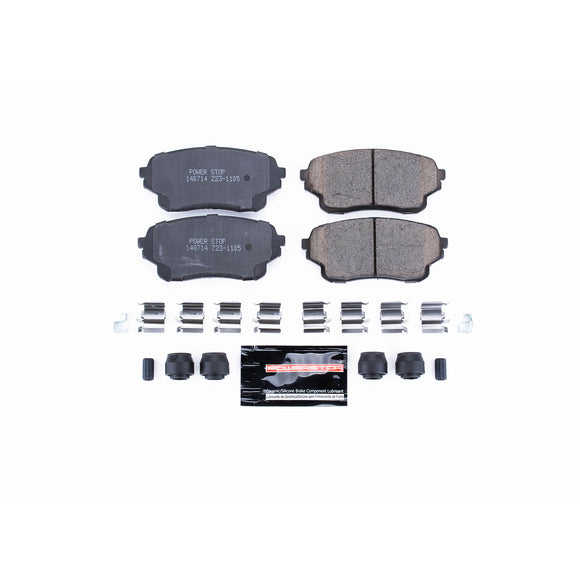 PowerStop Z23 Evolution Sport Carbon-Fiber Brake Pads With Hardware