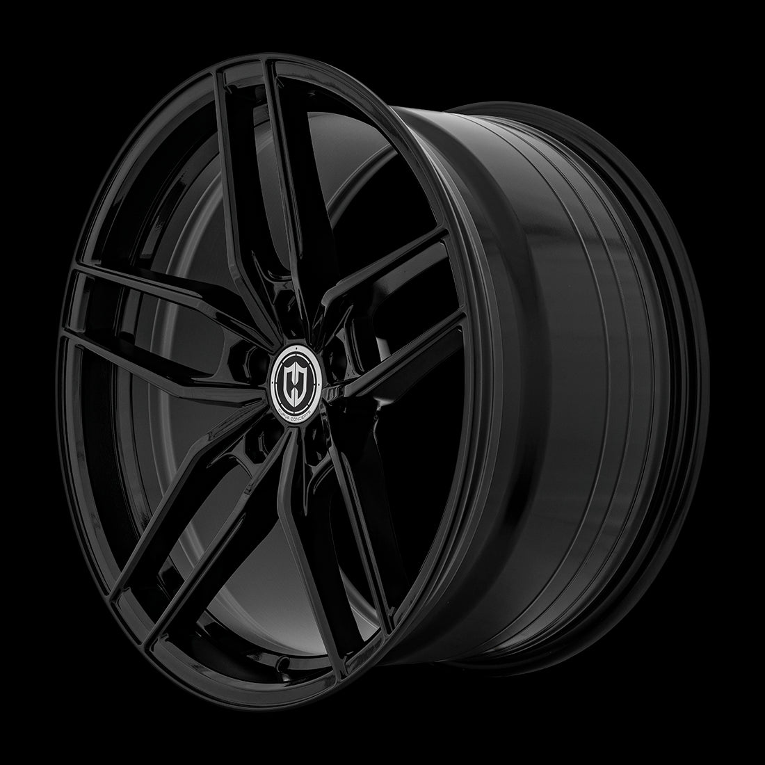 20x10 Curva CFF25 Gloss Black 5x114.3 ET40 wheel/rim