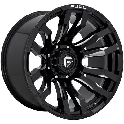 18X9 Fuel D673 Blitz Gloss Black Milled 6X135 ET-12 wheel/rim