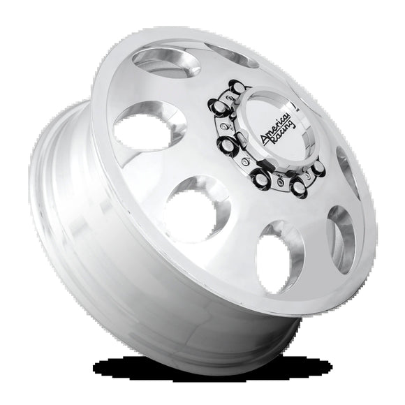 17X6 American Racing AR204 BAJA DUALLY POLISHED 8X165.1 ET111 wheel/rim