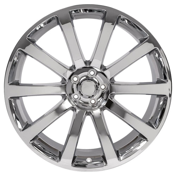 20" Replica Wheel CL02 Fits Chrysler 300 Rim 20x9 Chrome Wheel