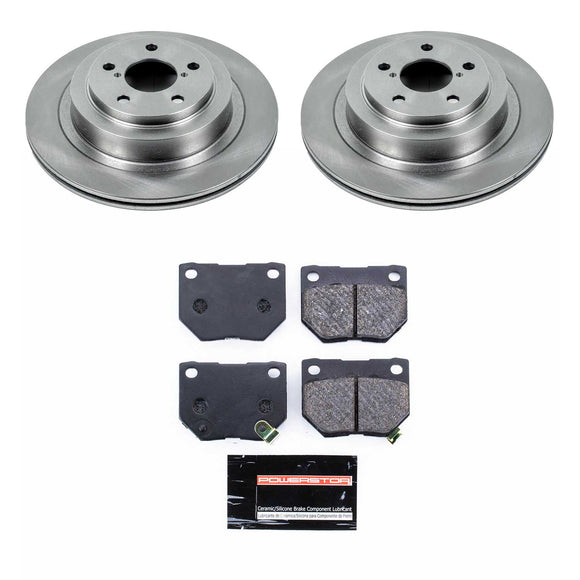 PowerStop Track Day Spec High-Performance Brake Pad and Rotor Kit