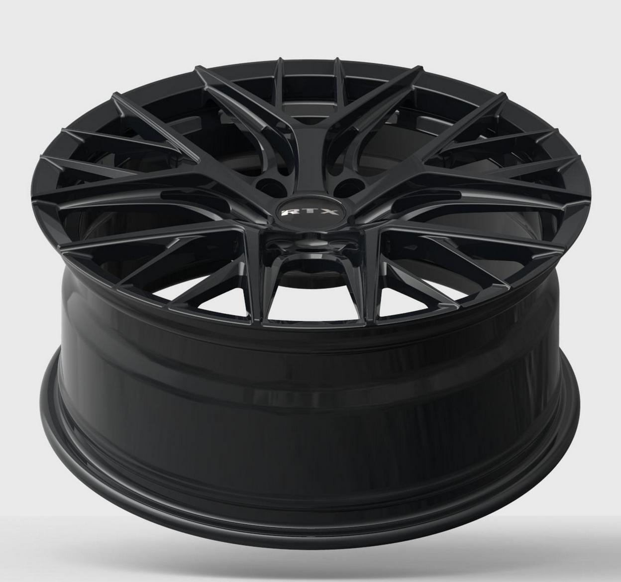 18x8 RTX Valkyrie Gloss Black 5x114.3 ET40 wheel/rim