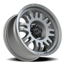 17x9 Vision 409 Inferno Gray Wheel 6x114.3 ET12 CB71.5