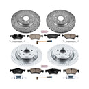 PowerStop Z23 Daily Driver Carbon-Fiber Ceramic Brake Pad and Drilled & Slotted