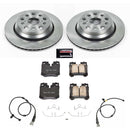 PowerStop OE Stock Replacement Low-Dust Ceramic Brake Pad and Rotor Kit