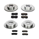 PowerStop Z23 Daily Driver Carbon-Fiber Ceramic Brake Pad and Drilled & Slotted
