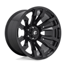 20X8.25 Fuel 1PC D675 Blitz Gloss Black 8X200 ET-202 Wheel Rim