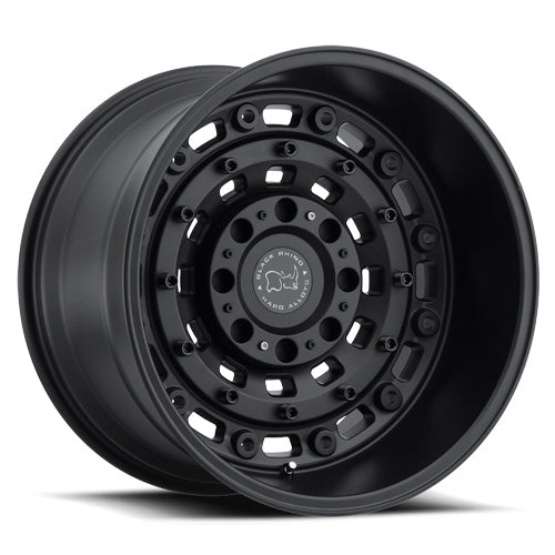 18x8 Black Rhino Arsenal Textured Matte Black 5x114.3 ET30.00 5x120 Wheel