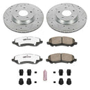 PowerStop Z26 Street Performance Ceramic Brake Pad and Drilled & Slotted Rotor K