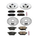 PowerStop Z23 Daily Driver Carbon-Fiber Ceramic Brake Pad and Drilled & Slotted