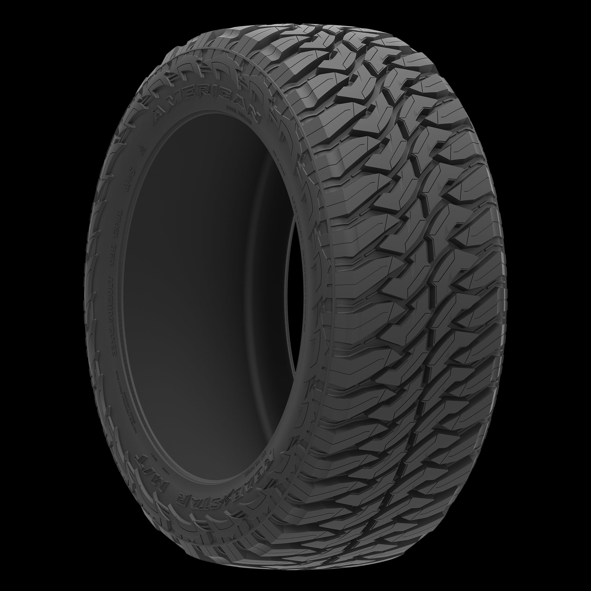 American Roadstar M/T Tire(s) 33X12.50R20 119Q LRF 33 12.50 20 3312.5020