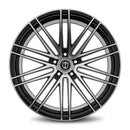 20x9 Curva CFF50 Gloss Black Machine Face 5x115 ET15 wheel/rim