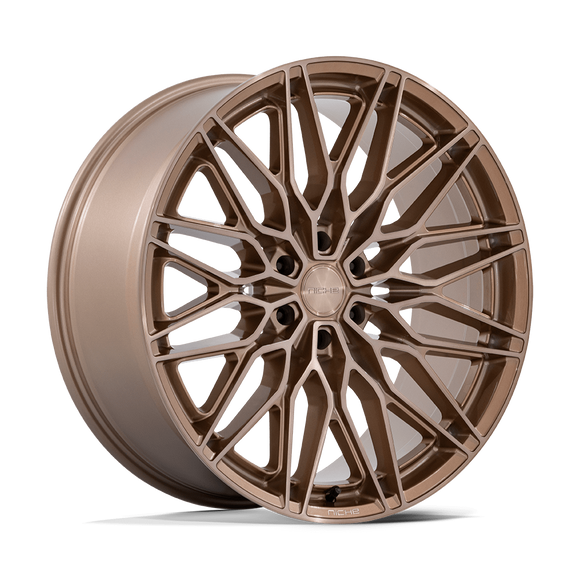 24X10 Niche NC278 Calabria 6 Gloss Black 6x139.7 ET20 Wheel Rim
