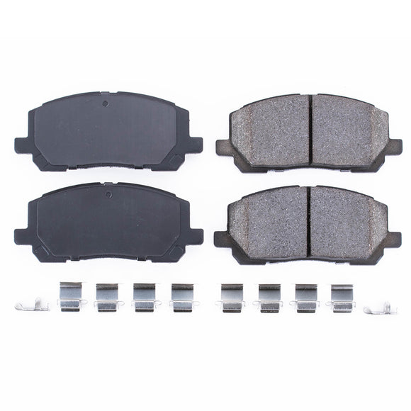 PowerStop Z17 Evolution Ceramic Brake Pads With Hardware
