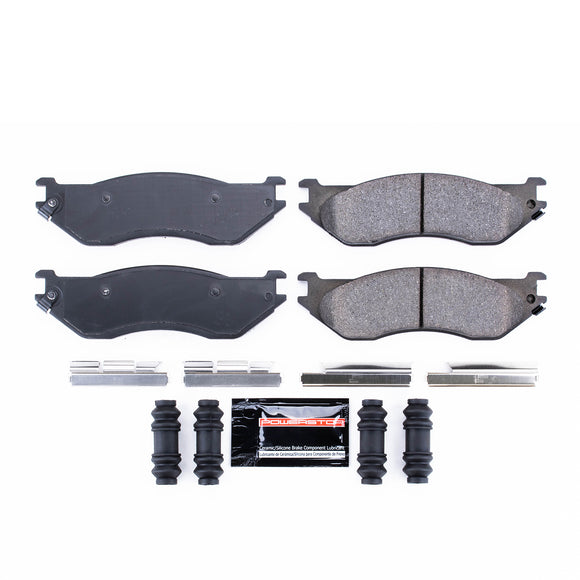 PowerStop Z23 Evolution Sport Carbon-Fiber Brake Pads With Hardware