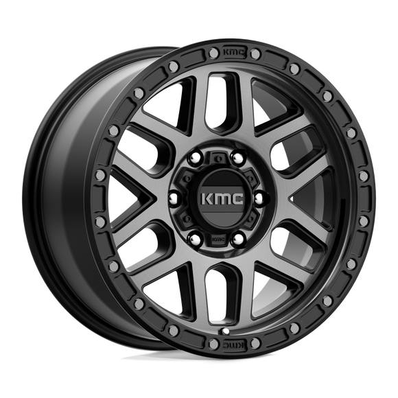 17X9 KMC KM544 MESA Satin Black With Gray Tint 6X114.3 ET18 wheel/rim