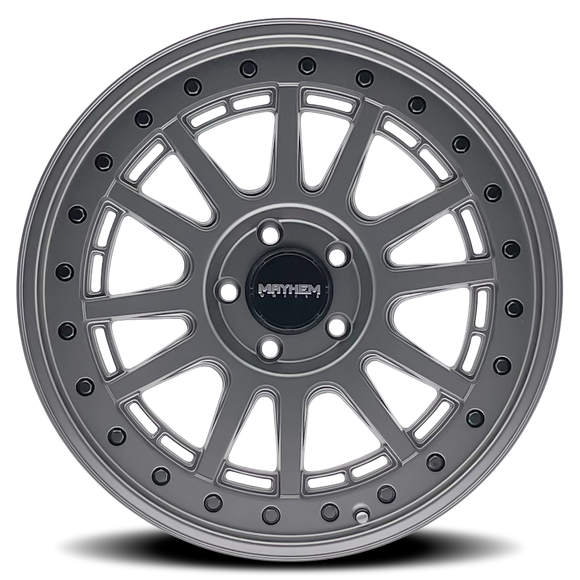 20x9 Mayhem Compass Satin Gunmetal 8x170 ET18 CB125.2 Wheel Rim
