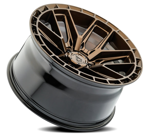 17x9 Arena Wheel Battle Smoked Bronze Tint Clear Wheel 6x139.7 ET1 CB106.1