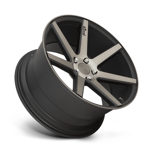 19X8.5 Niche M150 VERONA Matte Black Machined 5X112 ET34 wheel/rim