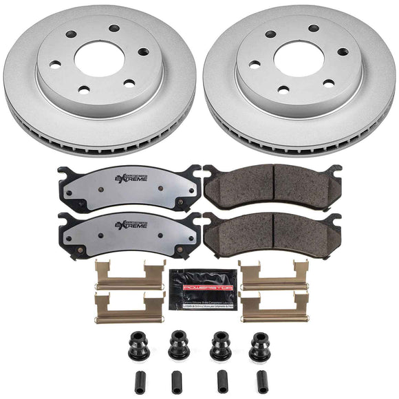 Z36 Truck & Tow Premium Carbon-Fiber Ceramic Brake Pad and Fully Coated Rotor Ki