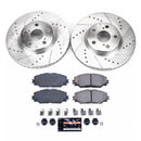 PowerStop Z23 Daily Driver Carbon-Fiber Ceramic Brake Pad and Drilled & Slotted