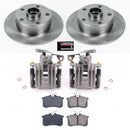 PowerStop OE Stock Replacement Low-Dust Ceramic Brake Pad, Rotor and Caliper Kit