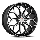 22X8.5 Cavallo CLV-44 Gloss Black Machined 5x112/114.3 ET38 wheel/rim