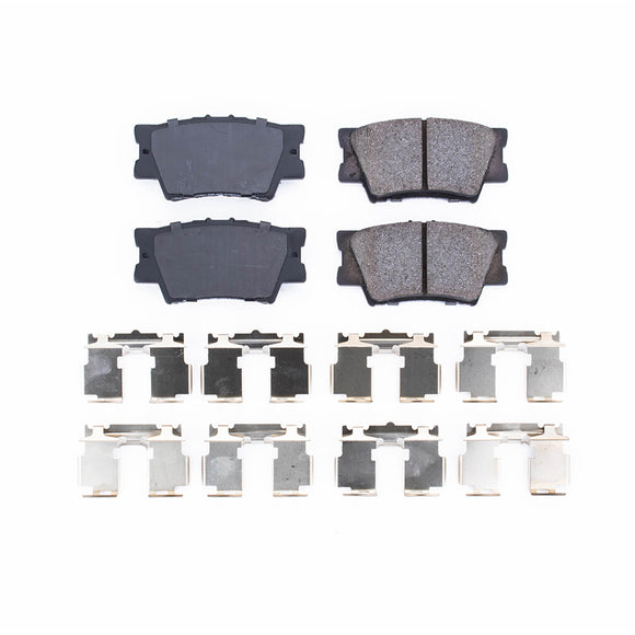 PowerStop Z17 Evolution Ceramic Brake Pads With Hardware