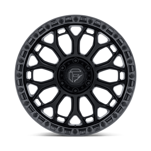 17x8.5 Fuel Off-Road FC901 Talon Gloss Black Gunmetal Lip 6x139.7 ET25 Wheel