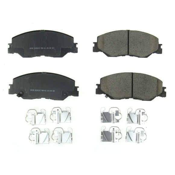 PowerStop Z17 Evolution Ceramic Brake Pads With Hardware