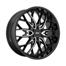 22X9.5 DUB S263 OG Gloss Black Milled 6X139.7 ET25 wheel/rim-3