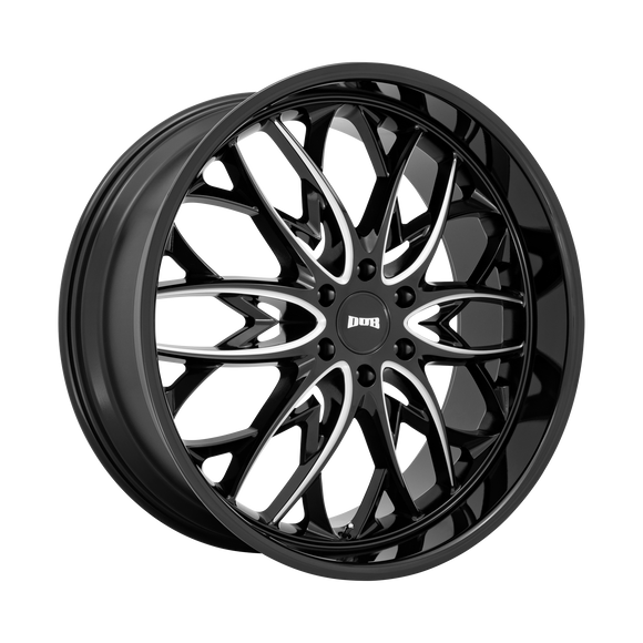 22X9.5 DUB S263 OG Gloss Black Milled 6X139.7 ET25 wheel/rim