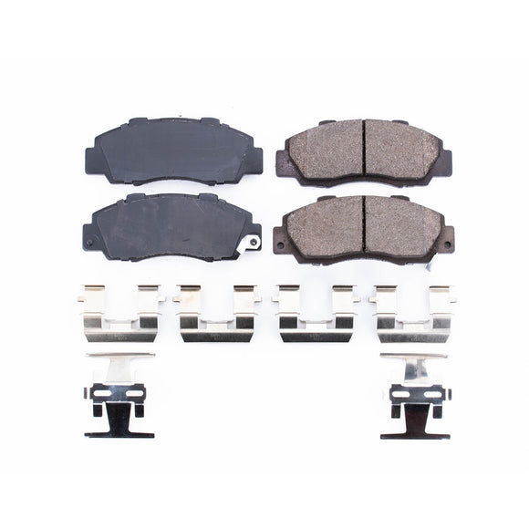 PowerStop Z17 Evolution Ceramic Brake Pads With Hardware