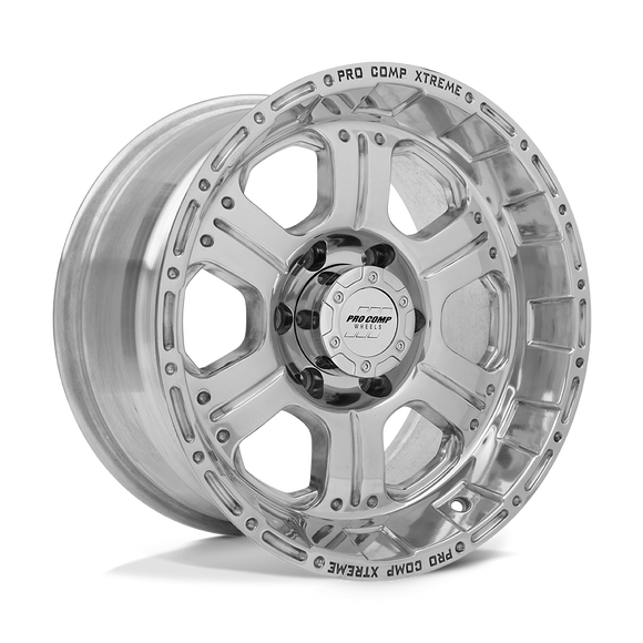 17X8 Pro Comp Alloys PA89 Kore Graphite With Black Lip 6x139.7 ET0 Wheel Rim