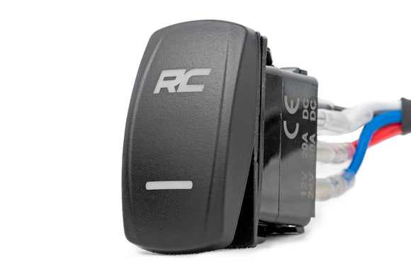 Rough Country Black Series LED Light Pair 2" White DRL