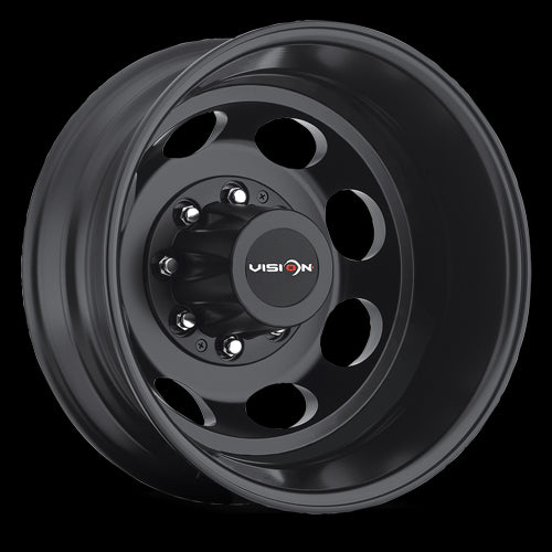 19.5x6.75 Vision 181H Hauler Matte Black 8x170 ET-143 Wheel Rim