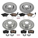 PowerStop Z23 Daily Driver Carbon-Fiber Ceramic Brake Pad and Drilled & Slotted