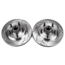 PowerStop Evolution Drilled And Slotted Rotors Pair Front For Ford F-150
