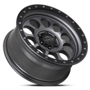 20x9 Lock Off-Road .50 CAL Matte Gray Black Ring 6x139.7 6x5.5 ET-12 Wheel-1