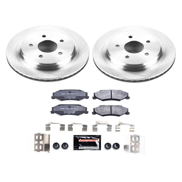 PowerStop Track Day High-Performance Brake Pad and Rotor Kit